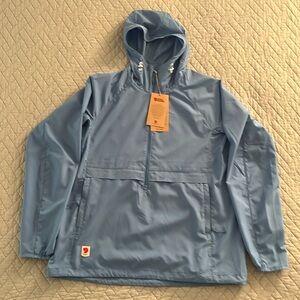 New Fjallraven Jacket Womens X-Small High Coast Lite Anorak Windbreaker